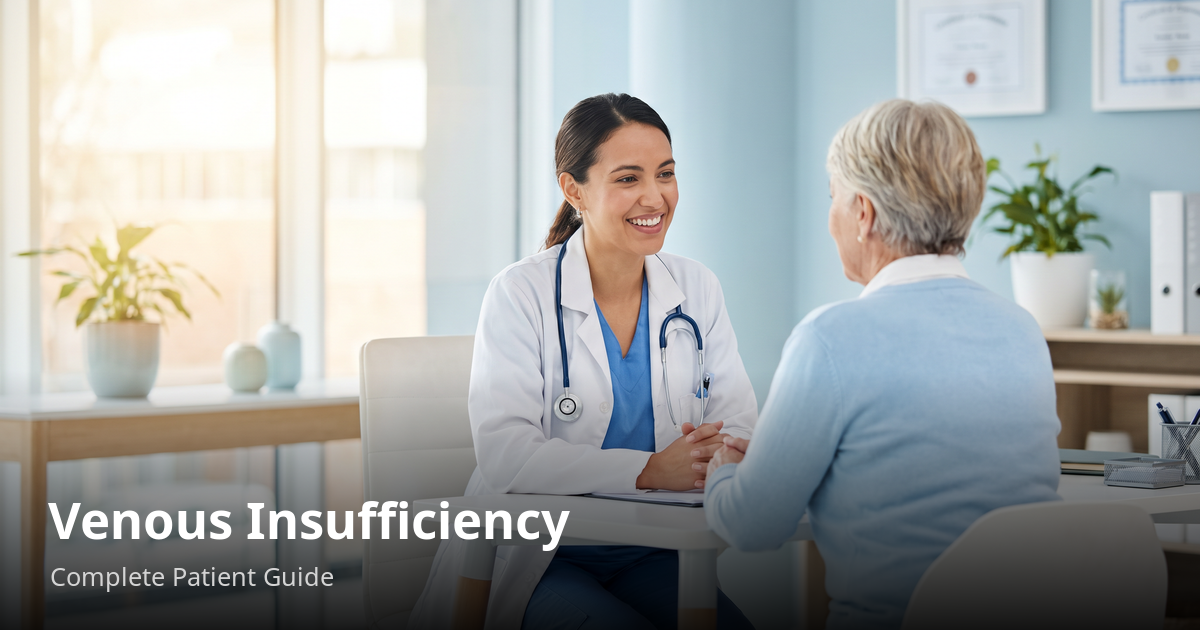 Read more about the article Venous Insufficiency and Vein Disease — Complete Patient Guide